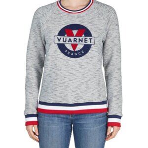 NWOT - Vuarnet France - Sweat Crew Neck Patch Logo - Women's XL